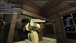 Fucking a Whore in Heat with Monster Cock in Roblox Studio