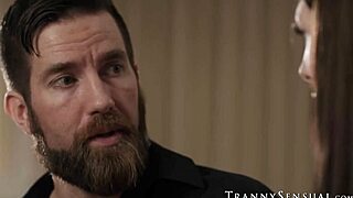 Long Haired Shemale Ava Holt Gets Rimmed Then Pounded in Relentless Anal Action!