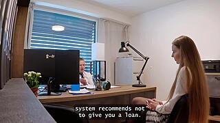 loan4k stanley johnson seduced his young customer and fucked her right in the office