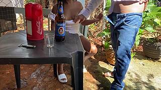 so this 60-year-old dude gets naughty and bangs a latina girl at a bar in public