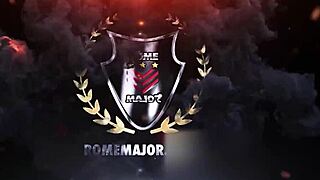 Lucky Rome Major and blonde Astrid Star in a cap facial alert.