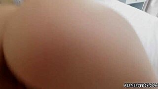 Amateur brunette gets impregnated for first time