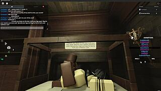 Fucking a Whore in Heat with Monster Cock in Roblox Studio