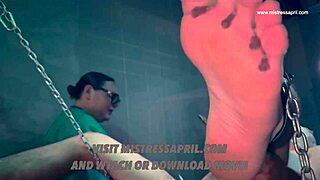 Mistress april's cruel cock clinic with brutal anal