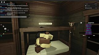 Fucking a Whore in Heat with Monster Cock in Roblox Studio