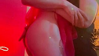 trans girlfriend fucks neighbor's mouth with anal rimjob?