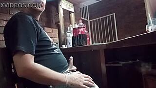 I play with myself at work