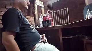 I play with myself at work