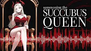 f4m erotic audio: summon a goth succubus mommy for femdom roleplay