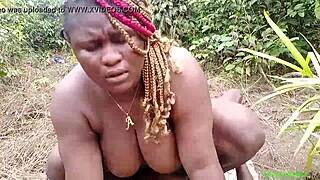 Milf With Fat Ass Bent Over For Monster Cock Close Up!