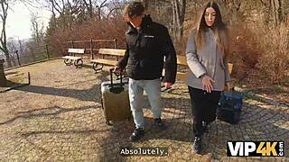 It's time for my shaved pussy to pay for our vacation, honey