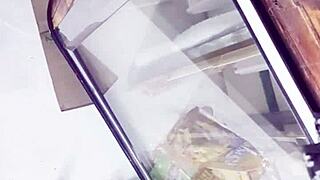 Upskirt Spying In The Store