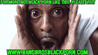 White girl jumps in with black couple getting busy. Real interracial action unfolds!