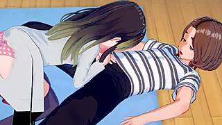 hentai anime blowjob gets lewd and intense