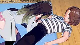 hentai anime blowjob gets lewd and intense