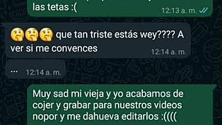 Latina Milf Friend Records Homemade Video For Little Money