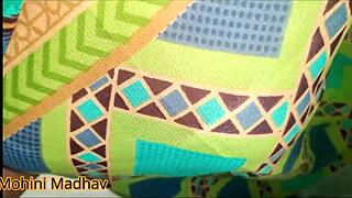 Fucking Random Guy from Store in Green Saree Costume