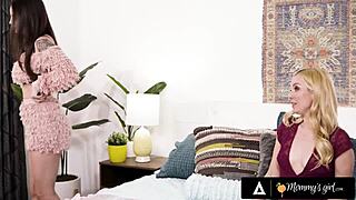 Maddy May Learns Masturbation from Stepmom in Intimate Lesson