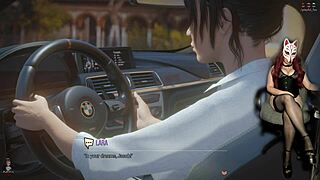 Croft adventures episode 17 features a black bikini in outdoor settings