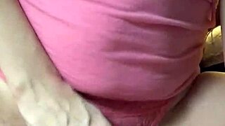 Amateur Rubs Clit to Golden Shower Orgasm