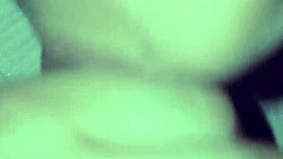 Amateur video of BBW giving blowjobs and cumming twice at home