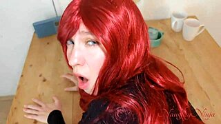 Desperate Ex-Girlfriend Craves Pregnancy with Wild Redhead Action