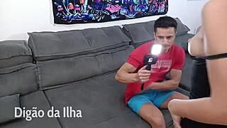 Pornstar Dracarys Cums On Beautiful Redhead With Small Waist And Curvy Ass