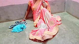 Indian beautiful muslim girl gets her ass fucked by the tailor!