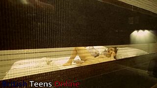 Watching Curvy Neighbour Masturbate