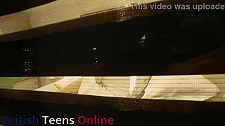 Watching Curvy Neighbour Masturbate