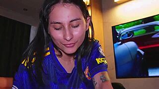 Mi Hermanastro Discovers My Xvideos Profile in POV Action