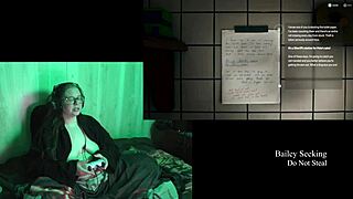 naked alan wake 2 playthrough with tattooed big tits part 2