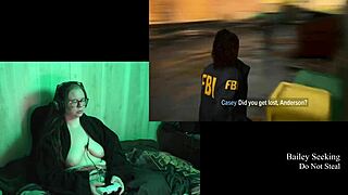 naked alan wake 2 playthrough with tattooed big tits part 2