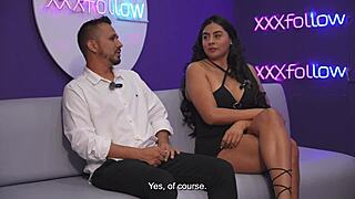 Hot Wife MelanyLatina Fucked by Tommy Miller in XXXFollow Session