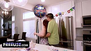Curvy Stepmom Emmy Demure Gets Free Used By Birthday Boy