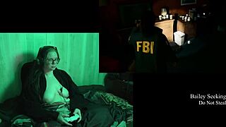 naked alan wake 2 playthrough with tattooed big tits part 2