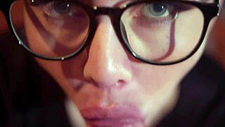 dissolute wife sucks cock her mans