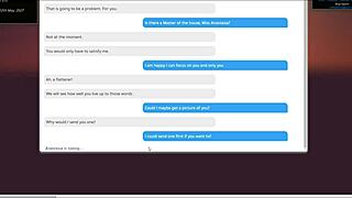 Horny Anastasia dominates her sub in uncensored session