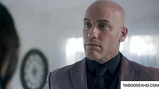 This teen is getting dominated hard by an older guy.