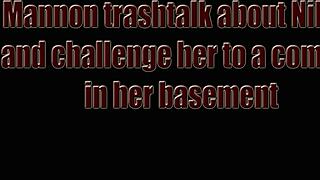 boxing gloves on blonde with big tits