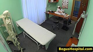 Hey, why's this hairy babe getting banged by the doctor?