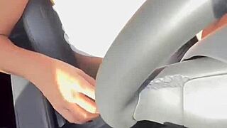 i lick her natural tits outdoor, muff diving