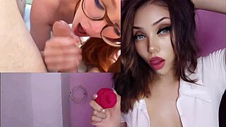 hermosa chica says, 'cogiendo muy caliente'