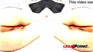 francys belle gets hardcore fisting and pussy fucking with gaping