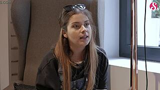 nataly gold shares her pornstar experiences in a casting interview for sharesome tv