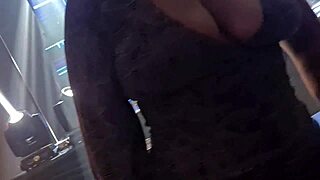 Wife's Quickie Creampie with Another Man in Motel