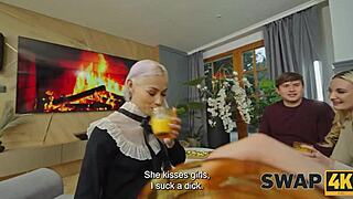 swap4k, shut up, her pussy never stretched this wild before