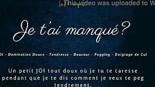 Je Tai Manqué - French Audio Porn Joi Pegging