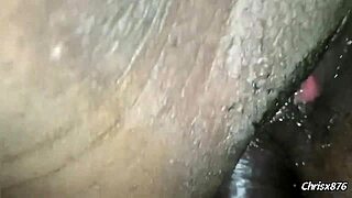black cock slams tight arab ass in intense close-up anal action