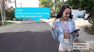 Kylie Martin, That Sizzling Whore, Gets Bent Over Rough!